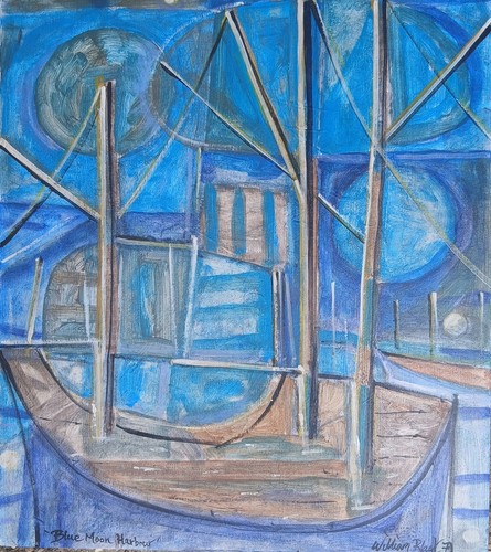 Quadro paesaggio marino - , barche