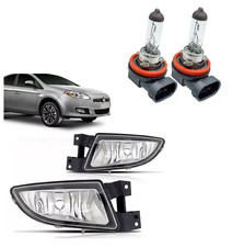 COPPIA FARETTI FENDINEBBIA ANTERIORI DX + SX FIAT BRAVO 198 01/2007-  + LAMPADE
