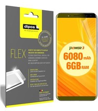 3x Pellicola per Ulefone Power 3 protettiva, rivestimento al 100%, Protezione