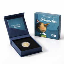 2 Euro Italia 2026 Pinocchio