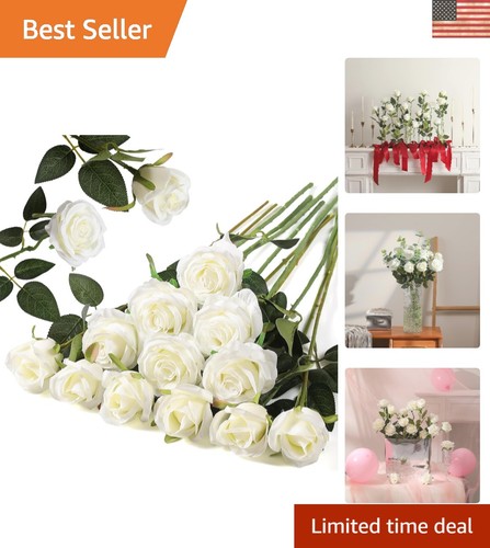 12pcs bouquet rose seta - bouquet, in