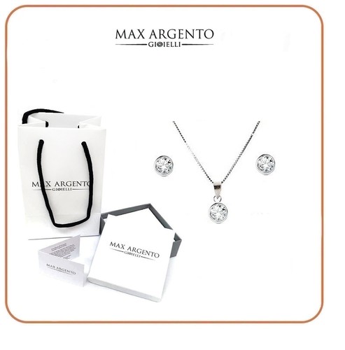 Completo collana orecchini - e,