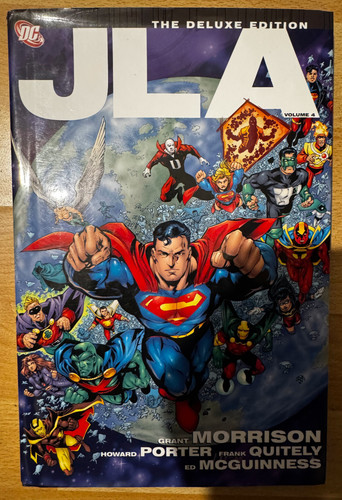 Jla deluxe edition hardback - jla,