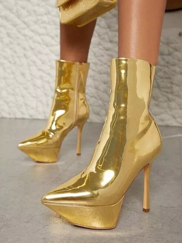 Scarpe stivaletti sexy - , plateau