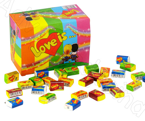 Love chewing gum assortito - love,