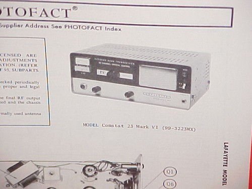 1973 lafayette radio - lafayette, cb