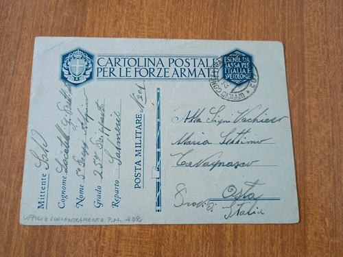 Cartolina postale per forze - cartolina, le