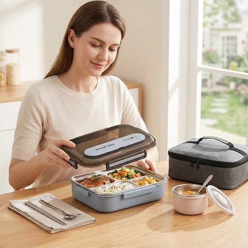 Lunch box termico acciaio - lunch,