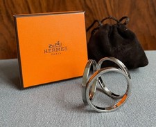 Orig. Anello in panno Hermès