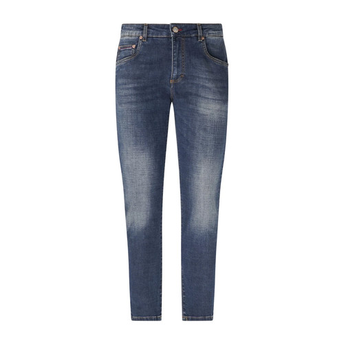 Camouflage jeans denim - camouflage, scuro