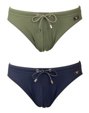 Slip mare EMPORIO ARMANI costume piscina elastico in vita con coulisse esterna b