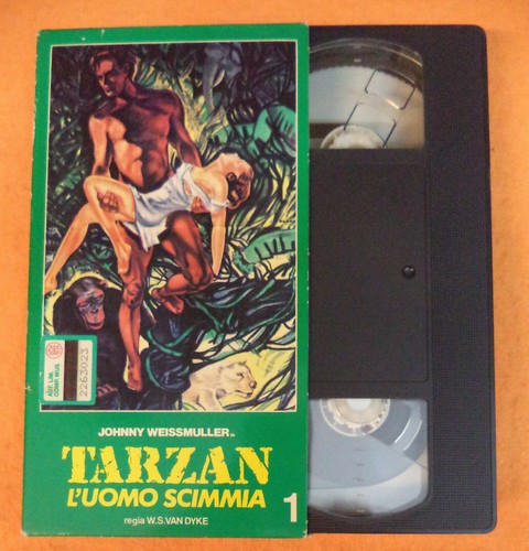 Vhs film tarzan uomo scimmia - vhs,