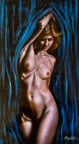 Dipinto mano olio - dipinto, su