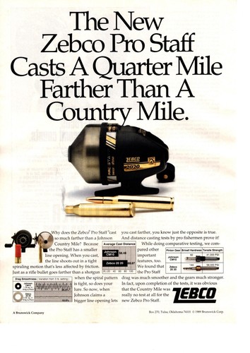 1989 zebco pro - zebco, fishing