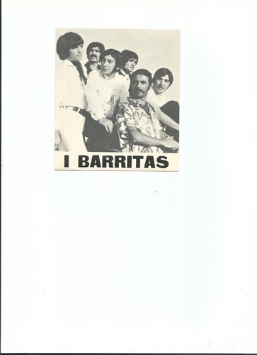 Barritas foto cartolina - barritas,