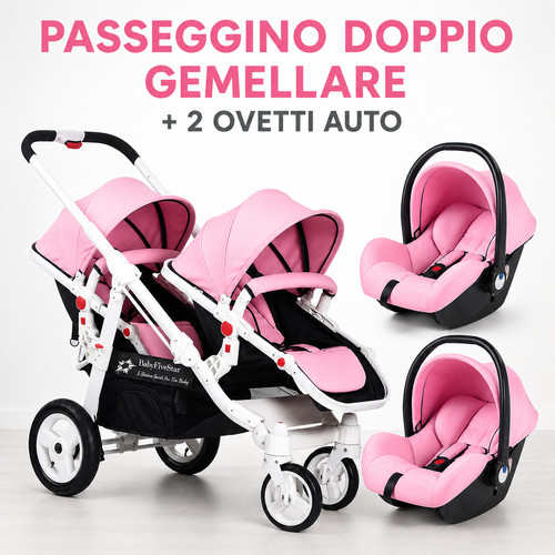 Passeggino carrozzina 3in1 - passeggino,