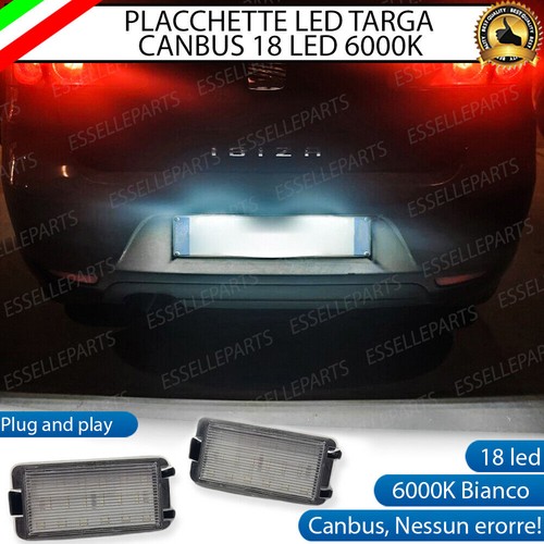 Placchette led luci targa 18 - a,