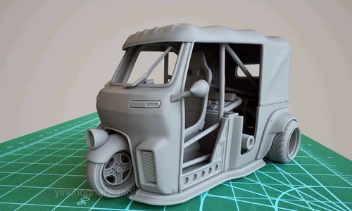 Ricambi modellino triciclo tuk - ricambi,