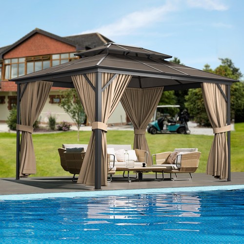 10x12ft hardtop gazebo - 10x12ft,