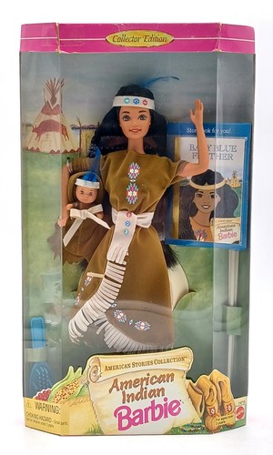 Barbie american indian - barbie, baby