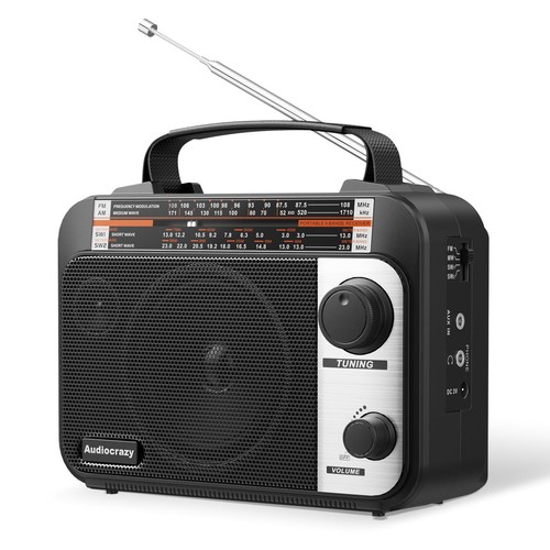 Audiocrazy radio portatile - audiocrazy,