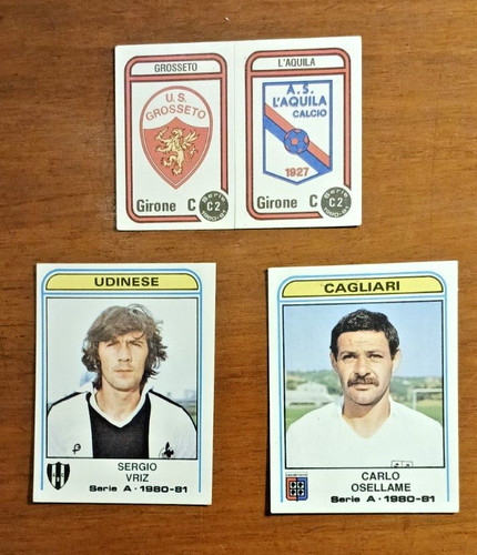 Calciatori panini lotto - calciatori, 80