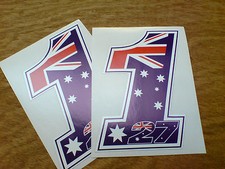 CASEY STONER 27 n. 1 Adesivo