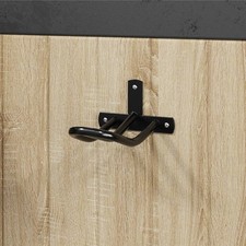 Portasella da Parete Nero in