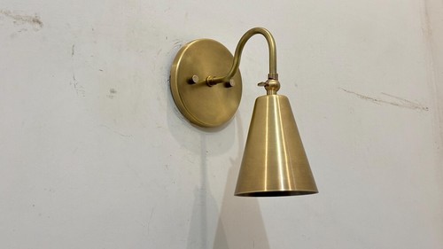 Lampada cono vintage singola - a,