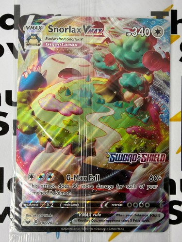 Carta promo jumbo snorlax vmax - promo,