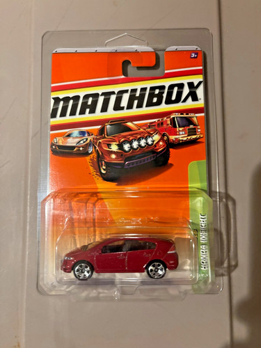 Matchbox honda insight rosso - matchbox,