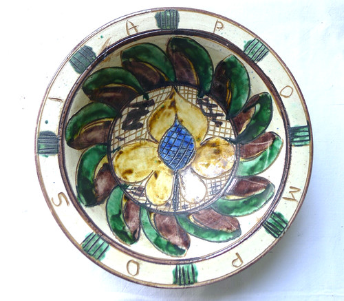 Vecchia ciotola ceramica - vecchia,