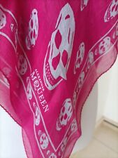 Alexander McQueen foulard in seta .