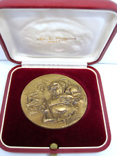 MEDAGLIA"CONVEGNO CITTA' MARTIRI E VITTIME GUERRA"AGUSTO MURER-BOLOGNA1979-4.9cm