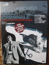 Dagli archivi della polizia criminale DVD film poliziesco Edmund Purdom 1973