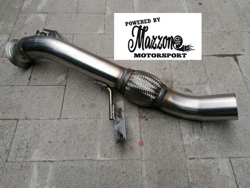 Downpipe acciaio inox - acciaio, dpf/fap