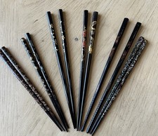 6* Bacchette Nero Oro Disegno