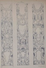 Johannes Hanse disegno colonna