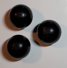 ALFRA ALESSI RICAMBI LOTTO 3 PIEDINI COLORE NERO FORMA SFERA PER VECCHIO VASSOIO