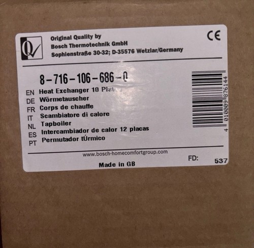 Scambiatore calore bosch - di,