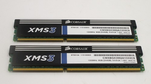 8gb corsair xms3 - 8gb,