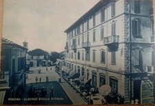 Viserba  RIMINI Albergo Stella d'Italia Auto animata   1950