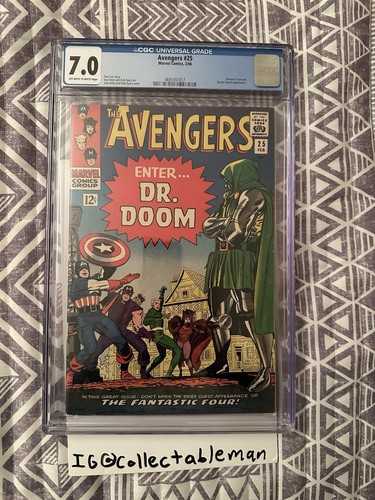 Avengers cgc dr - avengers, 25