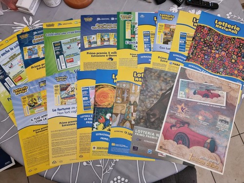 Lotto locandine lotterie - locandine,