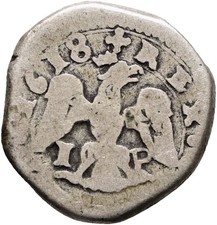 Messina Sicilia Sicily 2 tarì tari 1610 I-P RARO Filippo III di Spagna gr, 5,15