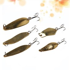  5 PCS Trout Fishing Saltwater Attrezzature Da Pesca Esche Per La Mare