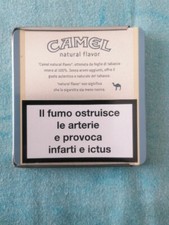 CAMEL LIMITED EDITION IN METALLO PACCHETTO PORTASIGARETTE VUOTO
