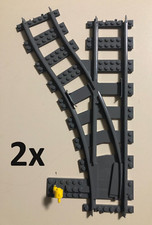 LEGO 2x 53407 Scambio sinistro