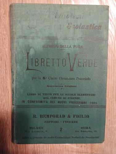 Della pura libretto verde - pura,,