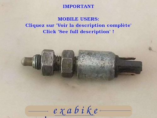 Contacteur frein avant pour - contacteur, de